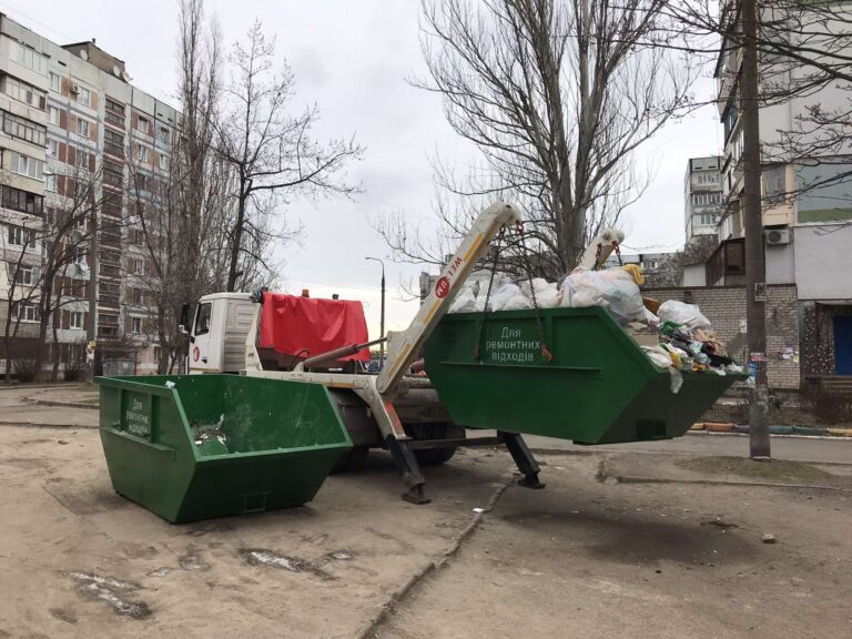 «ВЕЛЬТУМ-Запоріжжя» розпочало вивезення ремонтних відходів